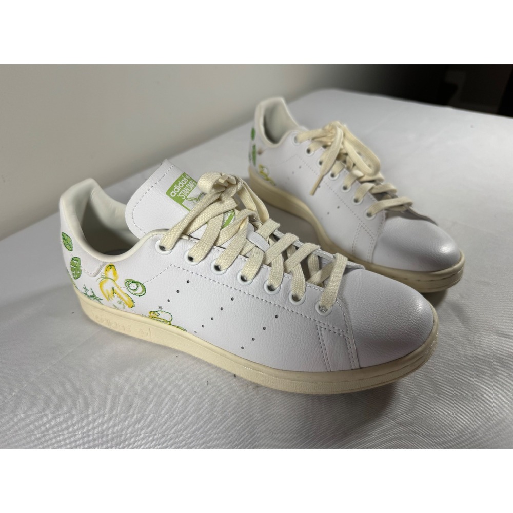 Adidas Stan Smith Tinker Bell White Green GZ5994 Disney Shoes Womens 8.5